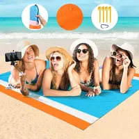Picnic mat waterproof and moisture-proof floor mat Folding pocket beach mat Outdoor portable camping moisture-proof mat Beach