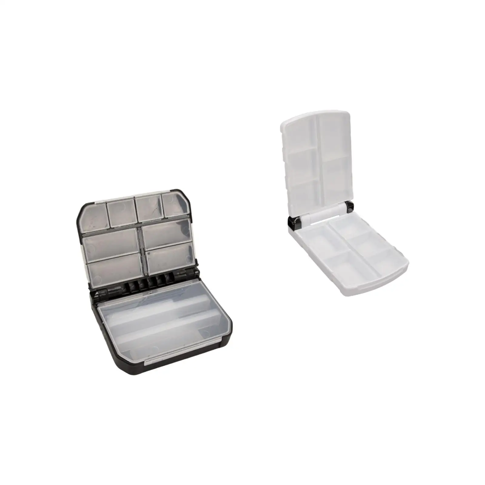 Compact Fishing Gear Accessories Box with Removable Partitions Waterproof Seal for Trout Bass Panfish and Ice Fishing Trips
