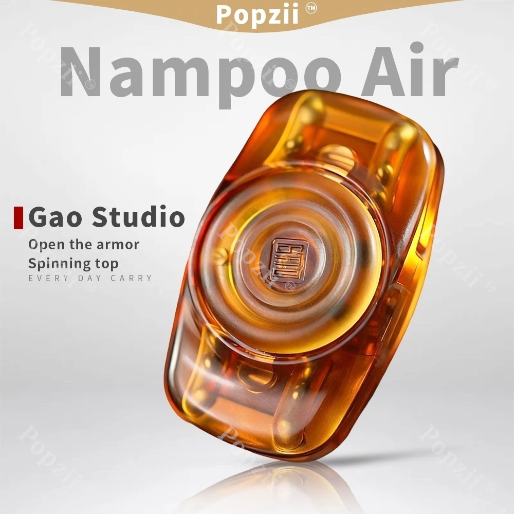 Gao Studio Nampoo Air Armure Table Ornement Fidget Spinner Fingertip Gyro Bureau Soulagement du Stress Gadgets Fidgeting Toys