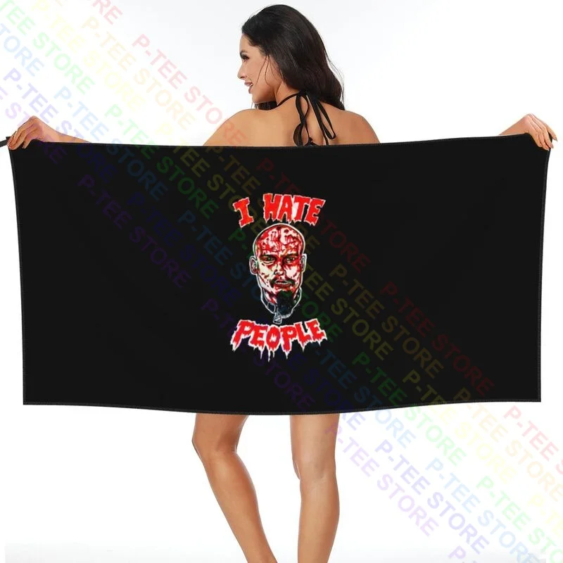 Gg Allin American Punk Rock I Hate People Quick dry Towel Wrapped Comfortable Superfine fiber