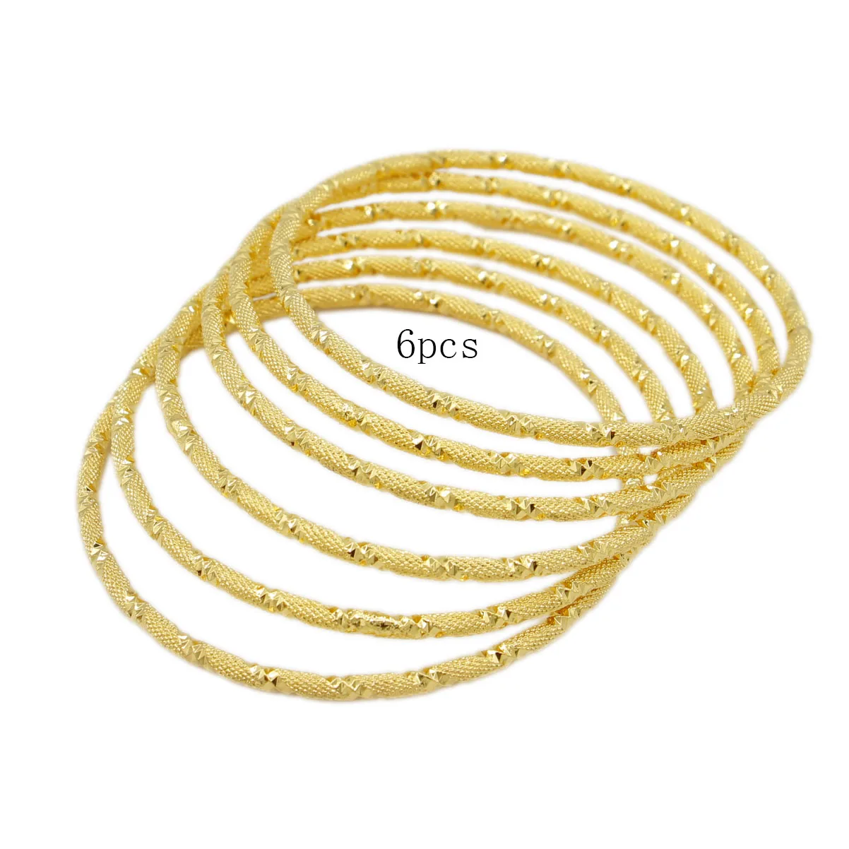 Adixyn Gold Plated Bangle for women men African Dubai Bracelet Wedding Luxury Hawaiian Jewelry