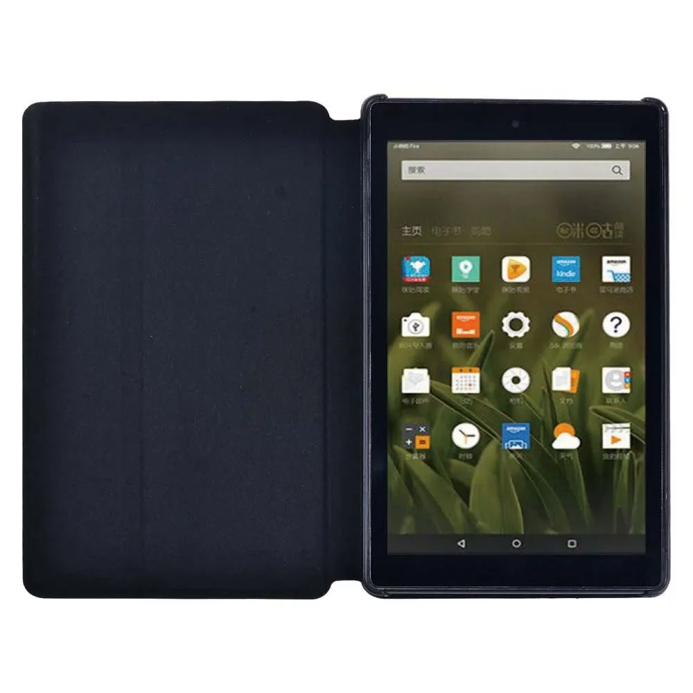 Ốp Lưng Máy Tính Bảng Dành Cho Amazon Fire 7(5th 7th 9th)/Fire HD 10(5th 7th 9th)/HD 8(6th 7th 8th) Gen Cover + Tặng Bút Cảm Ứng