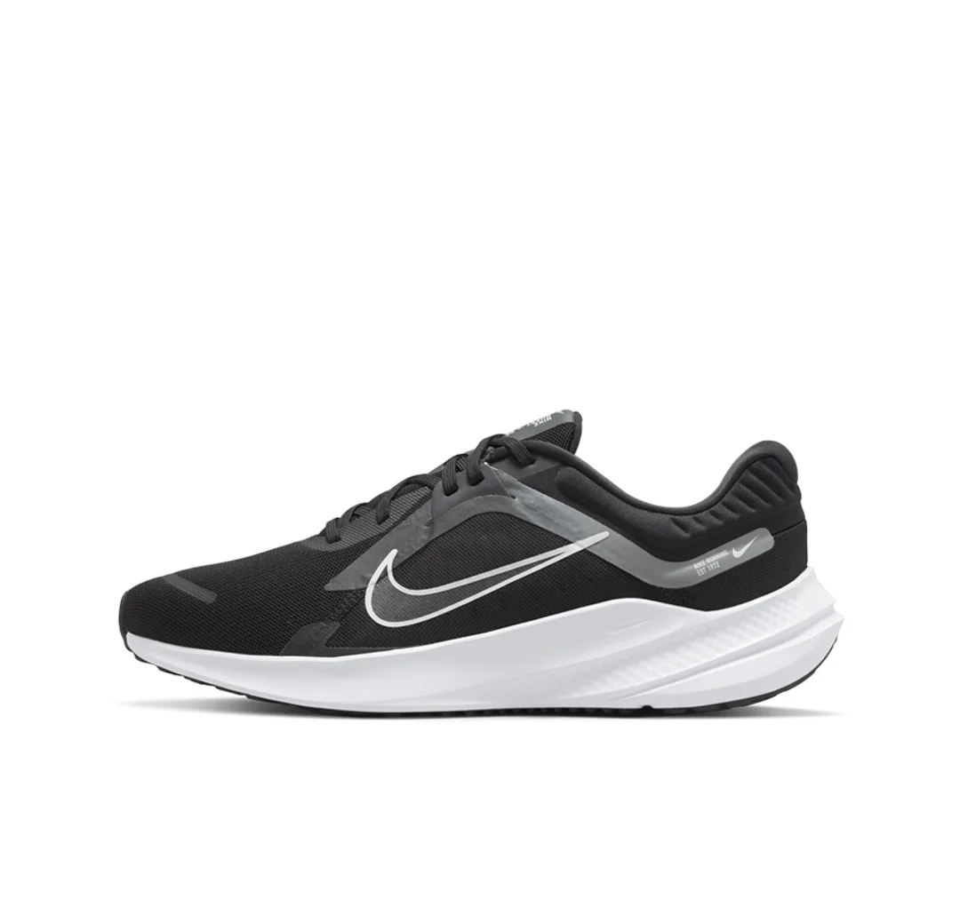 Tênis de corrida de treinamento acolchoado respirável masculino NIKE QUEST 5