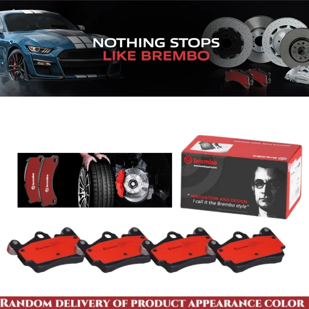 Brembo P85070N Premium Ceramic Rear Disc Brake Pad Set AUDI/PORSCHE/VW OE# 7L0698451