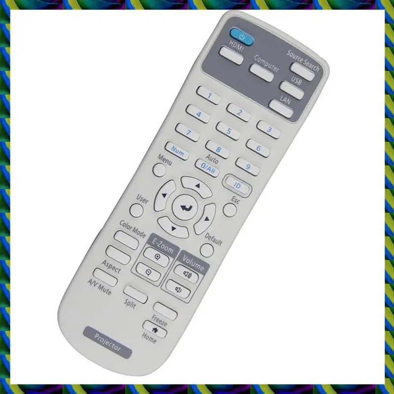 Daily 5X Ersatz-Projektor-Fernbedienung 219863500 für Epson Brightlink 725Wi/1485Fi, EX3280, EX9230, Heimkino 880
