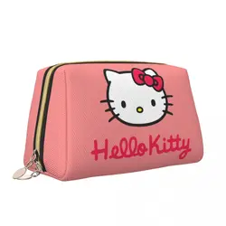 Hello Kitty Makeup Bags Stylish Large Capacity Cosmetic Bags Merch Girl Zipper Beauty Toiletry