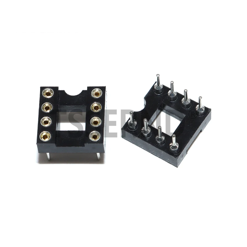 20pcs/lot DIP-8 Round IC socket 8 PIN 8PIN 8P Round Hole DIP IC Sockets Adaptor Solder Type