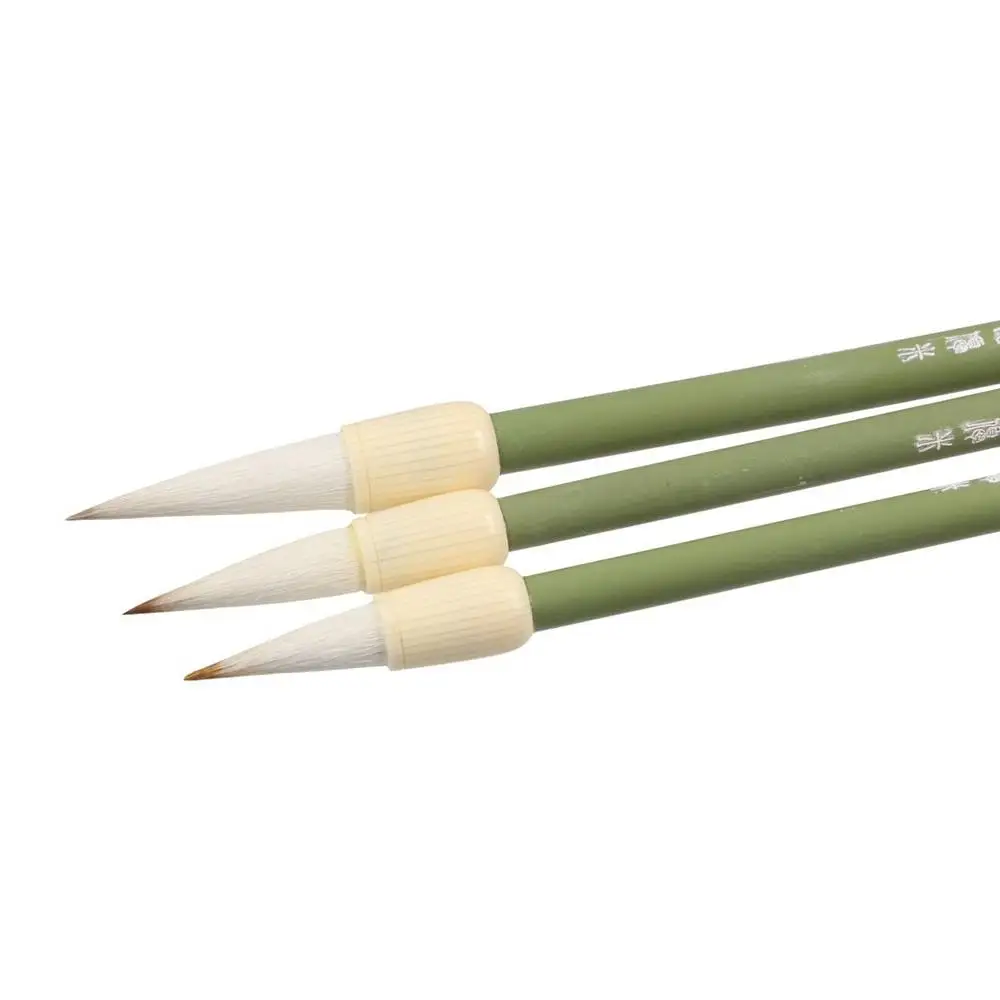 

Calligraphy Brush Art Paint Brush Chinese Brushes Oil Painting Script Writing Brush Wolf Hair Wooden Handle
