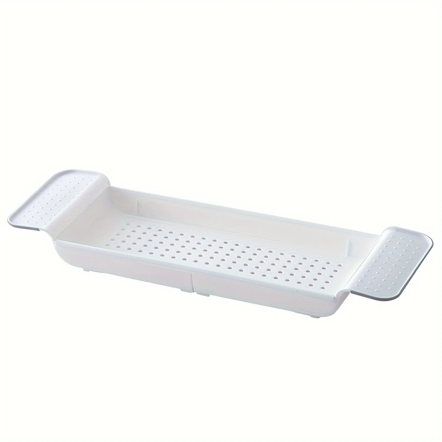 Bathtub Tray Expandable Drain Bathtub Shelf Multifunctional Bathtub  Rack Detachable Adjustable Bathtub Rack Plastic Bathtub Tra