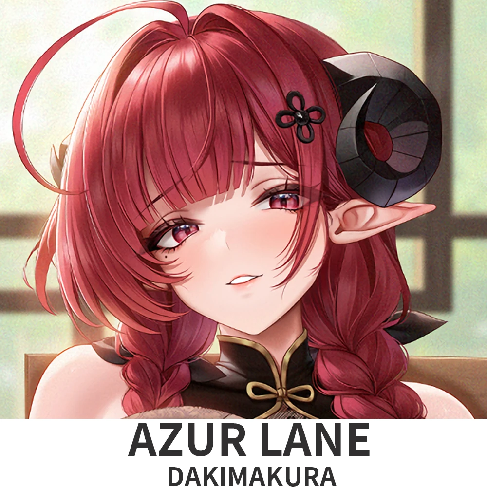 

Dakimakura Azur Lane KMS Hindenburg Anime Style Pattern Pillow Cover Sofa Bed Cushion Case