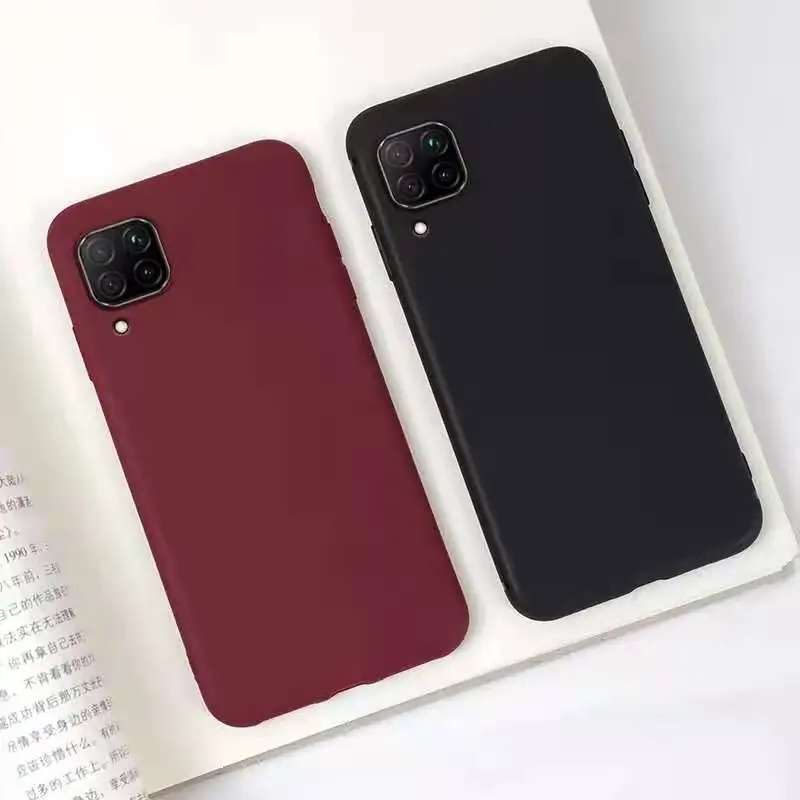 Candy color Silicone Tpu Phone Case For Samsung Galaxy A12 M12 A22 A32 A42 A52 A72 A82 5G A03S M62 Matte Skin Feel Phone Case