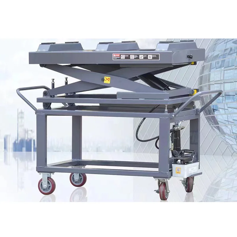 New energy vehicle power battery bag disassembly and assembly lifting platform