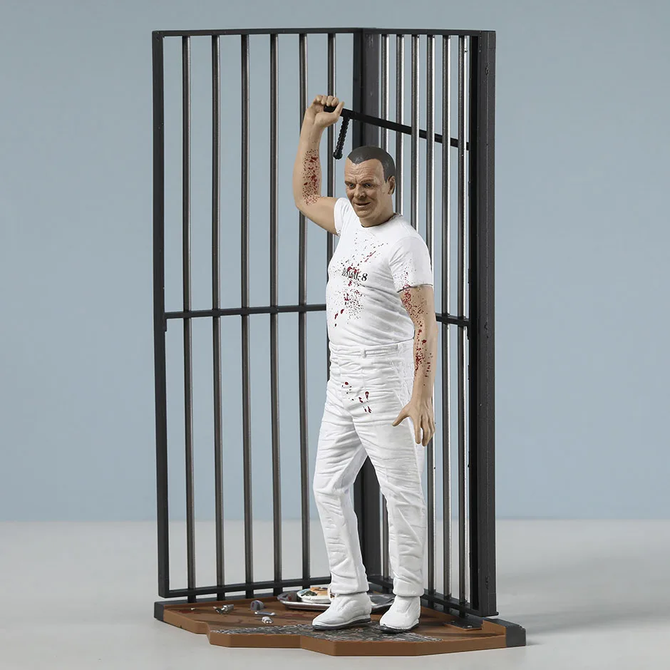 NECA هانيبال ليكتر صمت الحملان مجموعة شخصيات الحركة لعبة الرعب