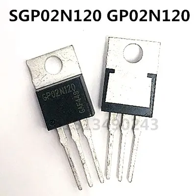 Оригинал 2 шт./SGP02N120 GP02N120 TO-220 1200V 2A