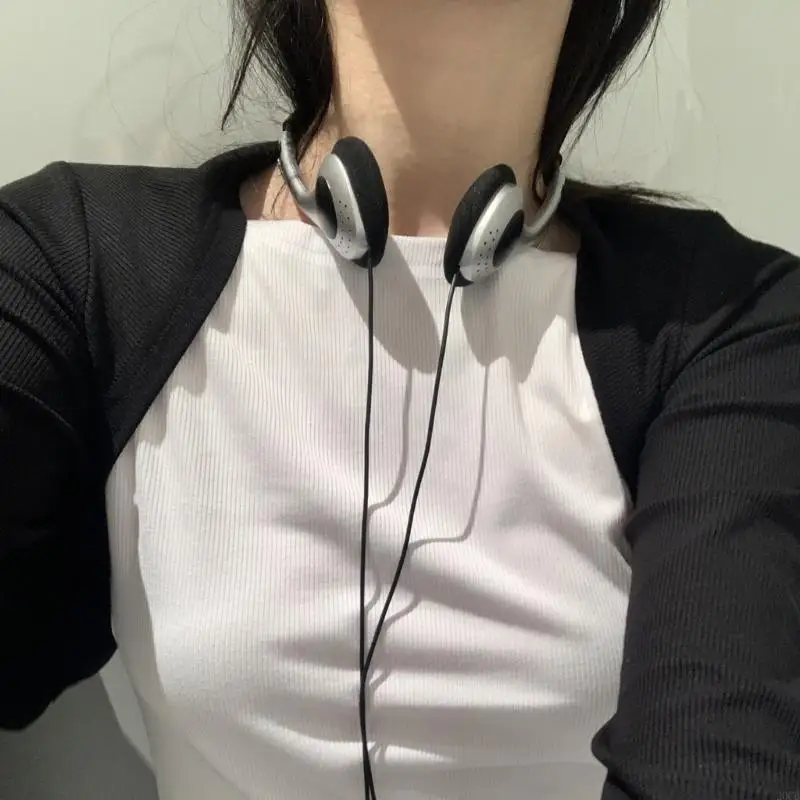 20CB auriculares música Mp3 Retro Feelings voz portátil con cable pequeños auriculares deportes foto accesorios auriculares