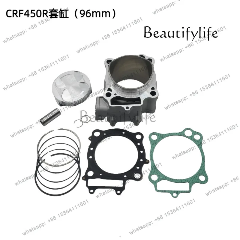 CRF450R off-road motorcycle engine cylinder kits are suitable for CRF450R cylinder liners with 96mm thickness