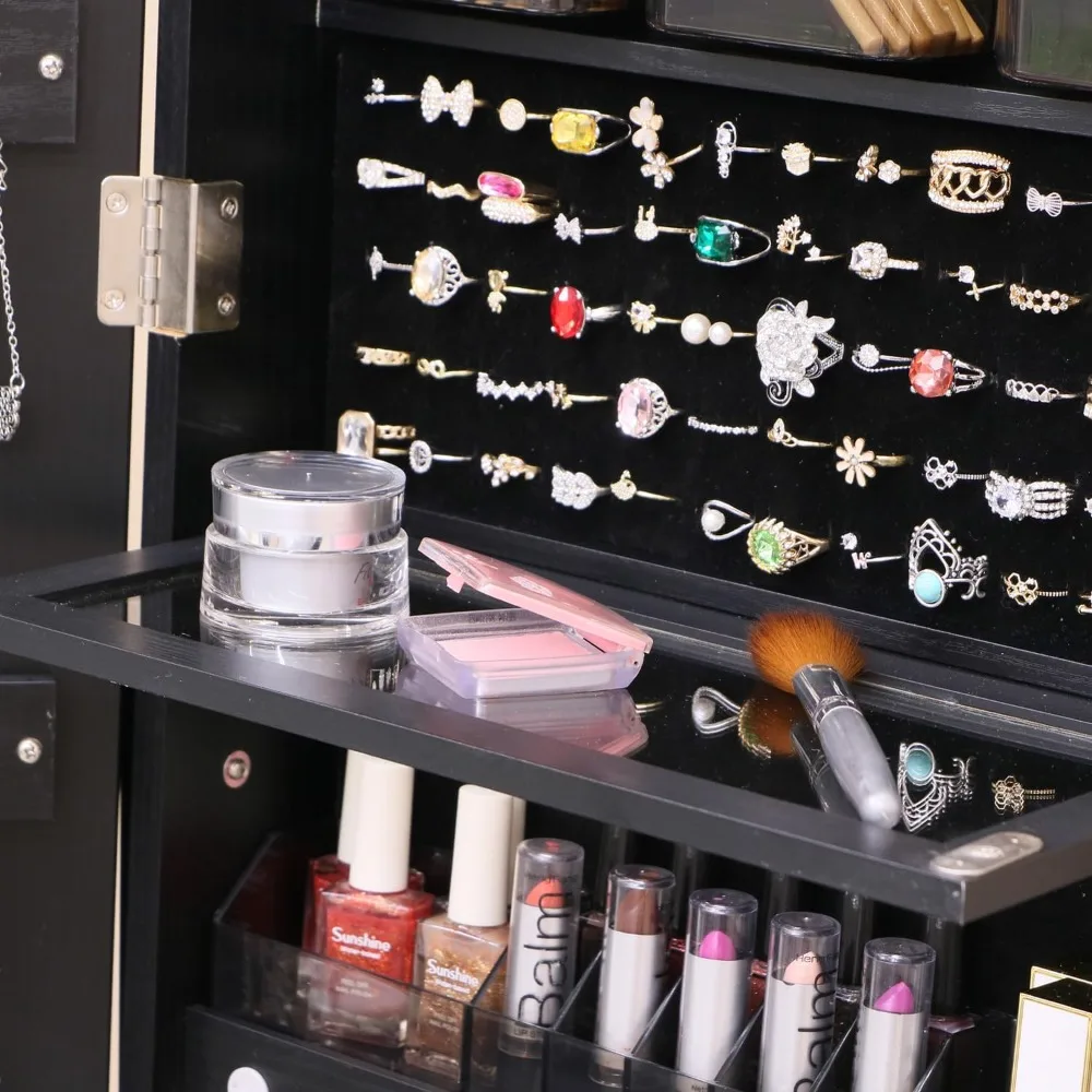 Abschließbarer Schmuckschrank  – Full Length Mirror Jewelry Armoire Bewertung und Preis