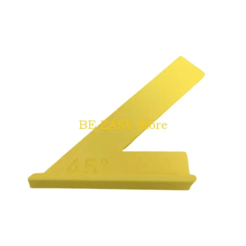 E28F Multipurpose Plastic Finder Tool For Construction Home Improvement Safe And Efficient Measuring Without Sharpened Edges