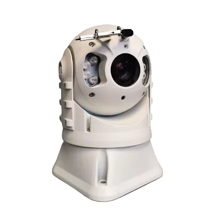 Vehicle & Marine Mounted PTZ Camera Mobile Monitoring 2MP 33x Optical Zoom Waterproof IP67-rating Electronic Anti-shake