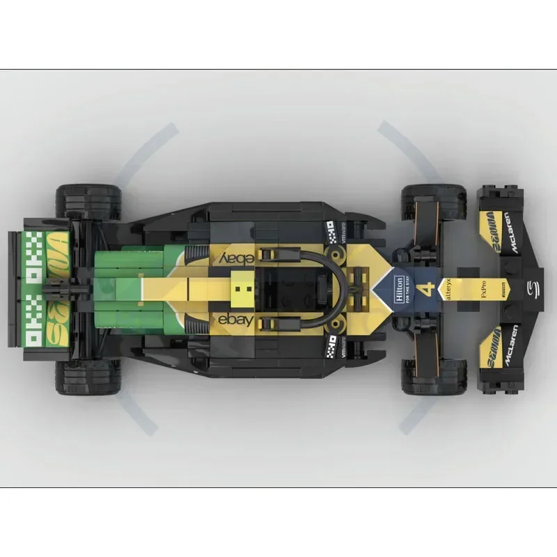 MOC-185681 Nuova Formula Auto MCL38 Building Blocks Modello 301 Parti Ragazzi Bambini Educazione Compleanno Building Blocks Giocattoli Regali