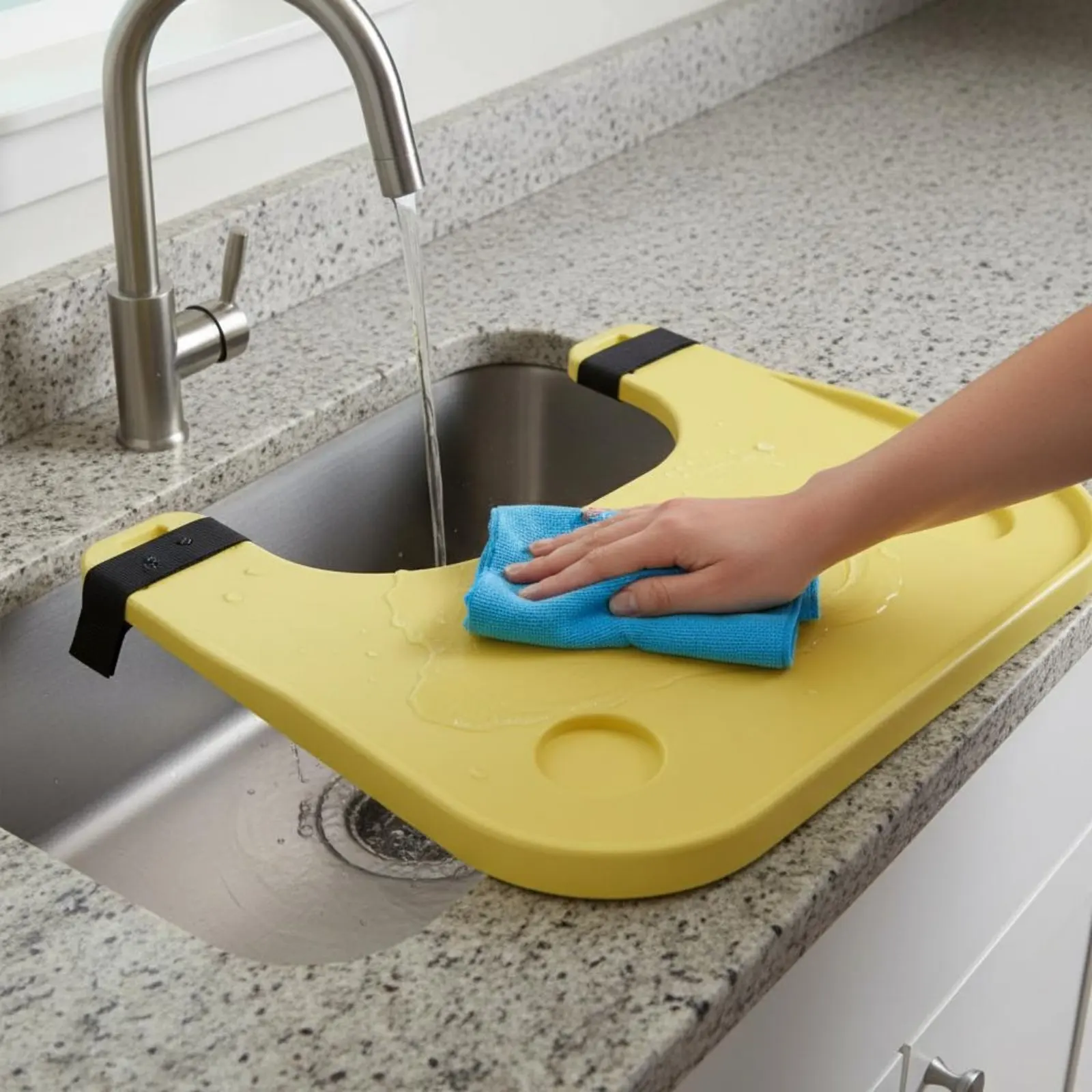 Detachable Table Sturdy Tray Table Detachable Lap Tray Waterproof Mobility Aid Accessory Beverage Holder Holder view 2