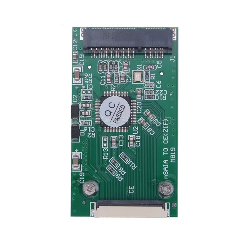 MSATA PCIE SSD إلى 40pin 1.8 بوصة ZIF CE Mini SATA محول بطاقة ل IPOD IPAD لتوشيبا لشركة هيتاشي ZIF CE HDD القرص الصلب