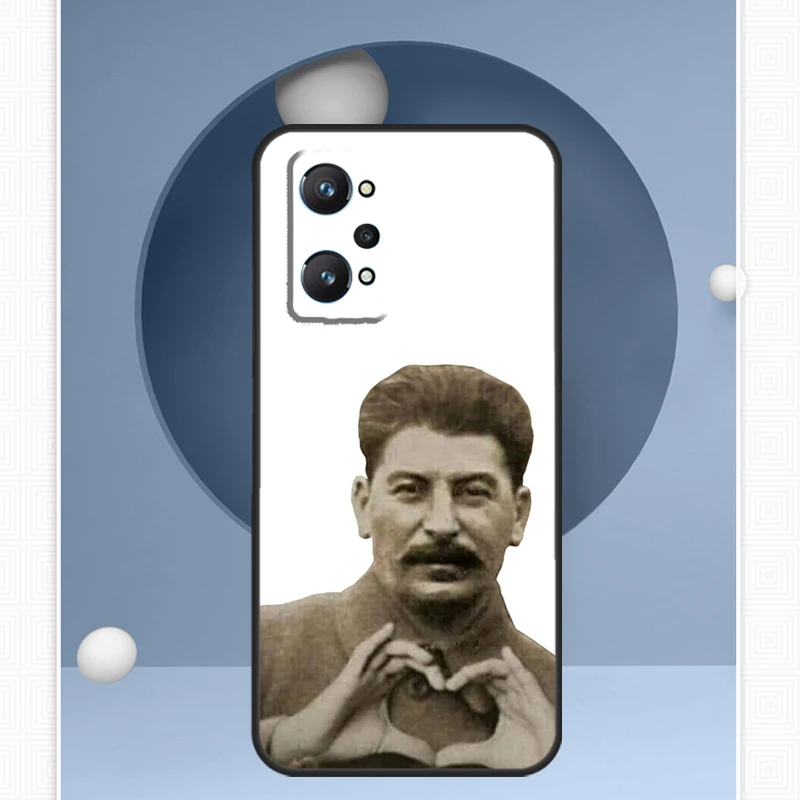 Russian Stalin Ussr For Realme C55 C33 C30 C21Y 10 Pro Plus GT Neo 5 3 3T Case For OnePlus 11 10 Pro Nord 2 2T