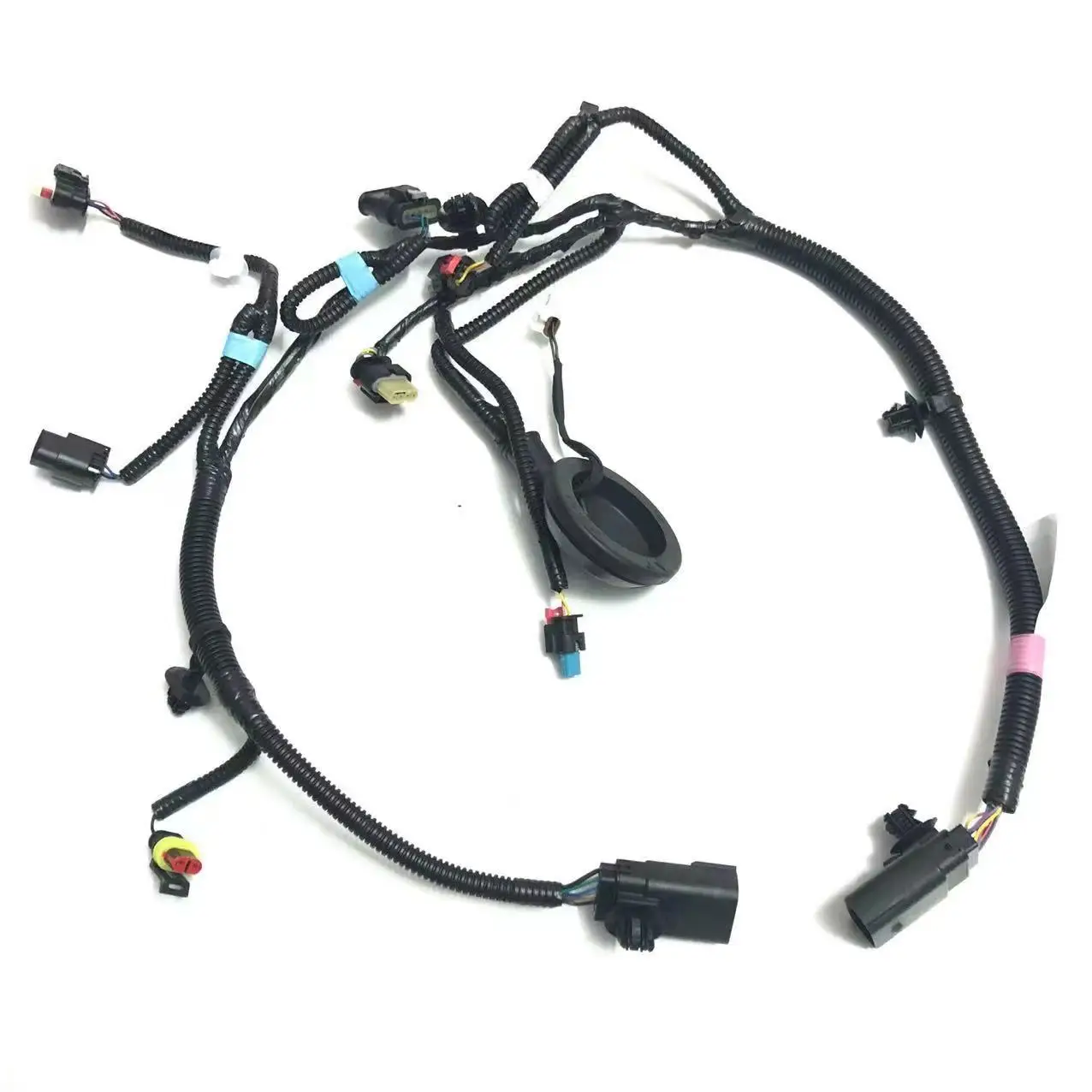 Front End Module Wiring Harness 2567961-00-B For Tesla Model 3 2017-2020 Fog Lamp LED Indicator Radiator Support Fan Cable Assem