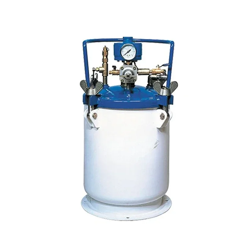 

PT10/20/40/60 L paint pressure tank spraying conveying stirring pressure bucket efficient conveying