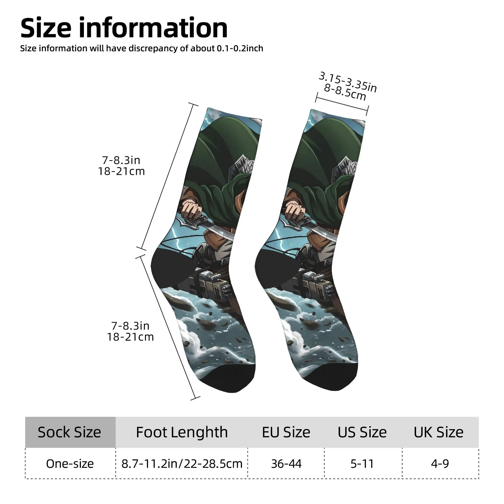 الهجوم على أنيمي جبابرة جوارب مطبوعة العصرية الجوارب الربيع المضادة للانزلاق الجوارب للجنسين الرجال تسلق جوارب ناعمة متوسطة