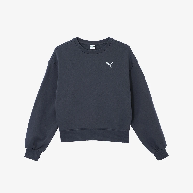 PUMA Genuine autumn-winter women's sport outdoor durable knitted loose sweatshirt 629737-69