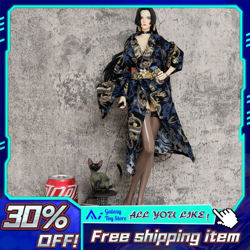 

46cm in Stock One Piece Uta Cloth Kimono Boa Hancock Removable Cloak Scene Anime Statue Model Christmas Birthday New Year Gift