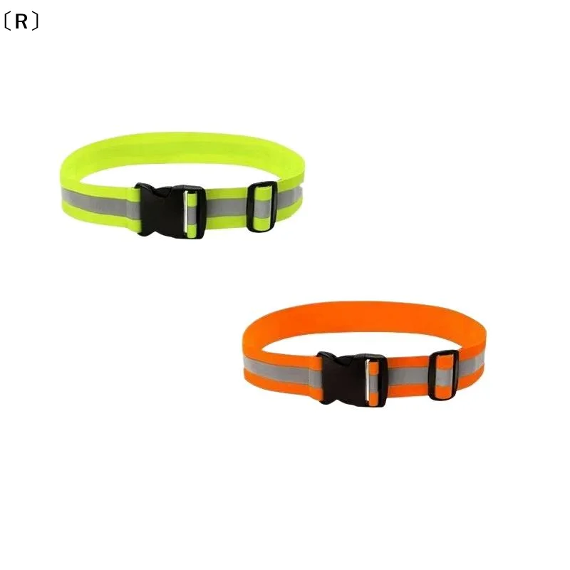 〔R〕Adjustable Elastic Reflective Belts For Running Cycling Sport High Visible Night Safety Gear Kid Men Women Waist