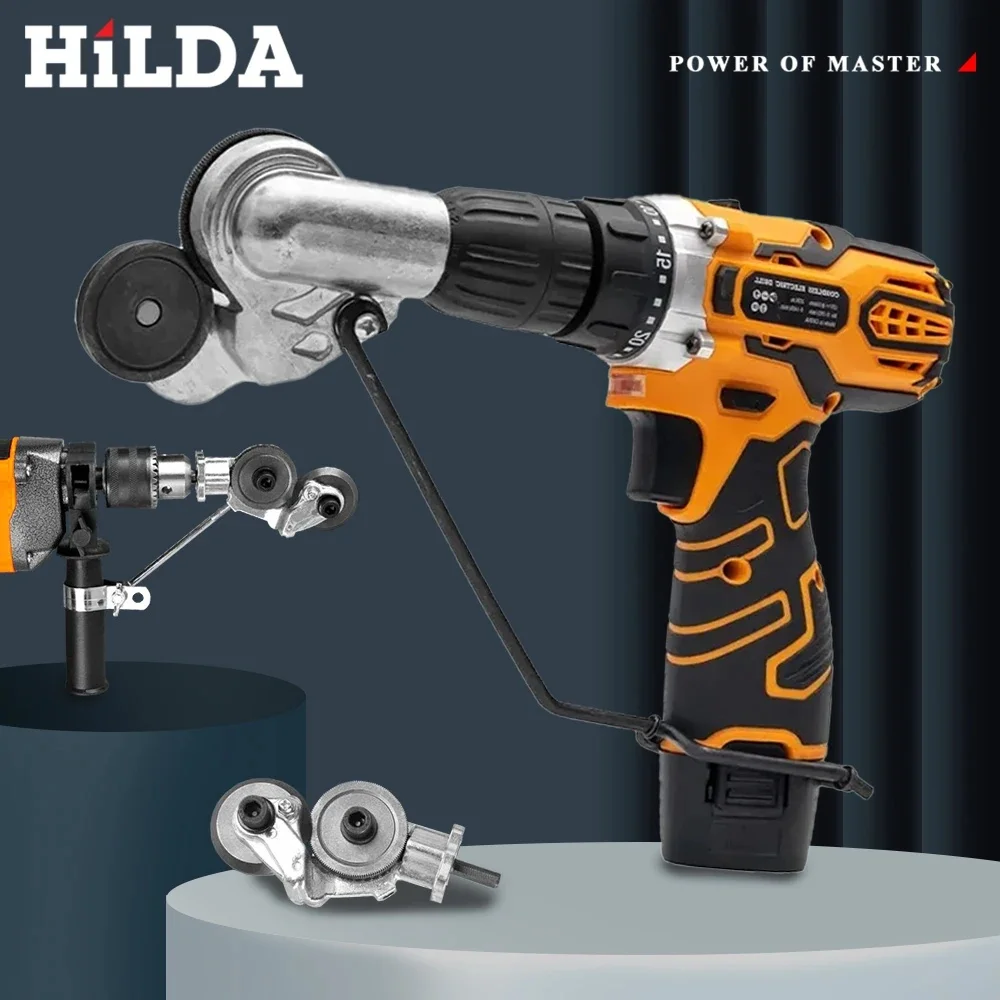 HILDA Electric Drill Modified Shearing Machine Easily Cuts Stainless Steel and Aluminum Power Tool Accessories