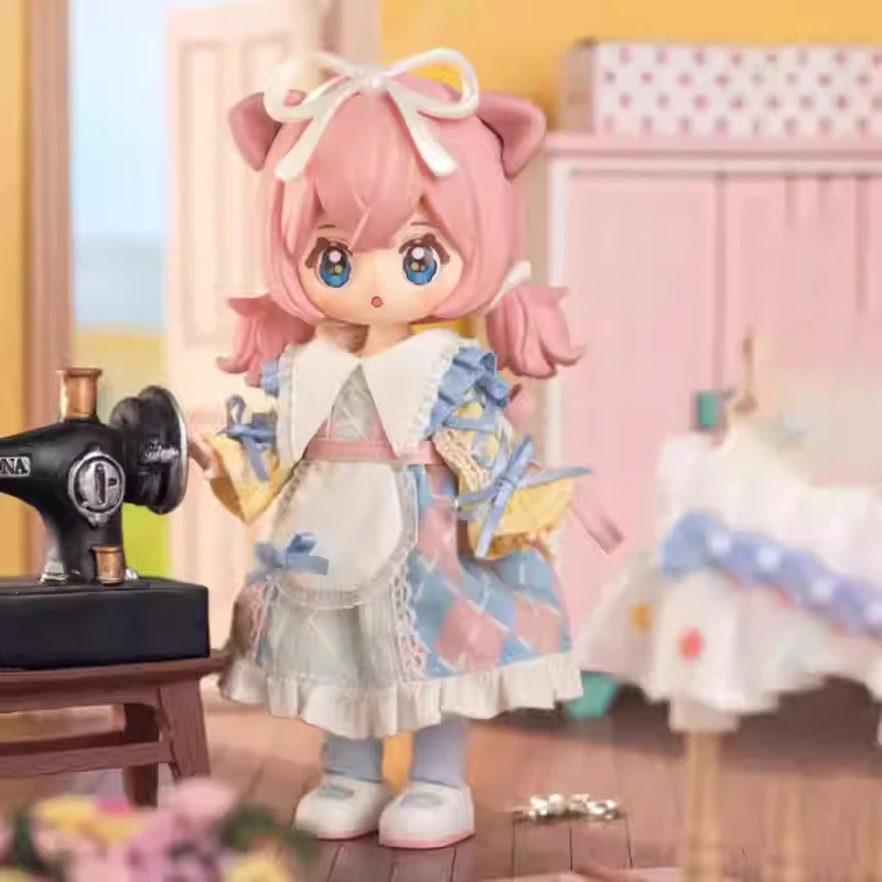 

Nini Baby Dream Town слепая коробка 12-точечная мобильная кукла BJD милый женский подарочный орнамент ручной работы