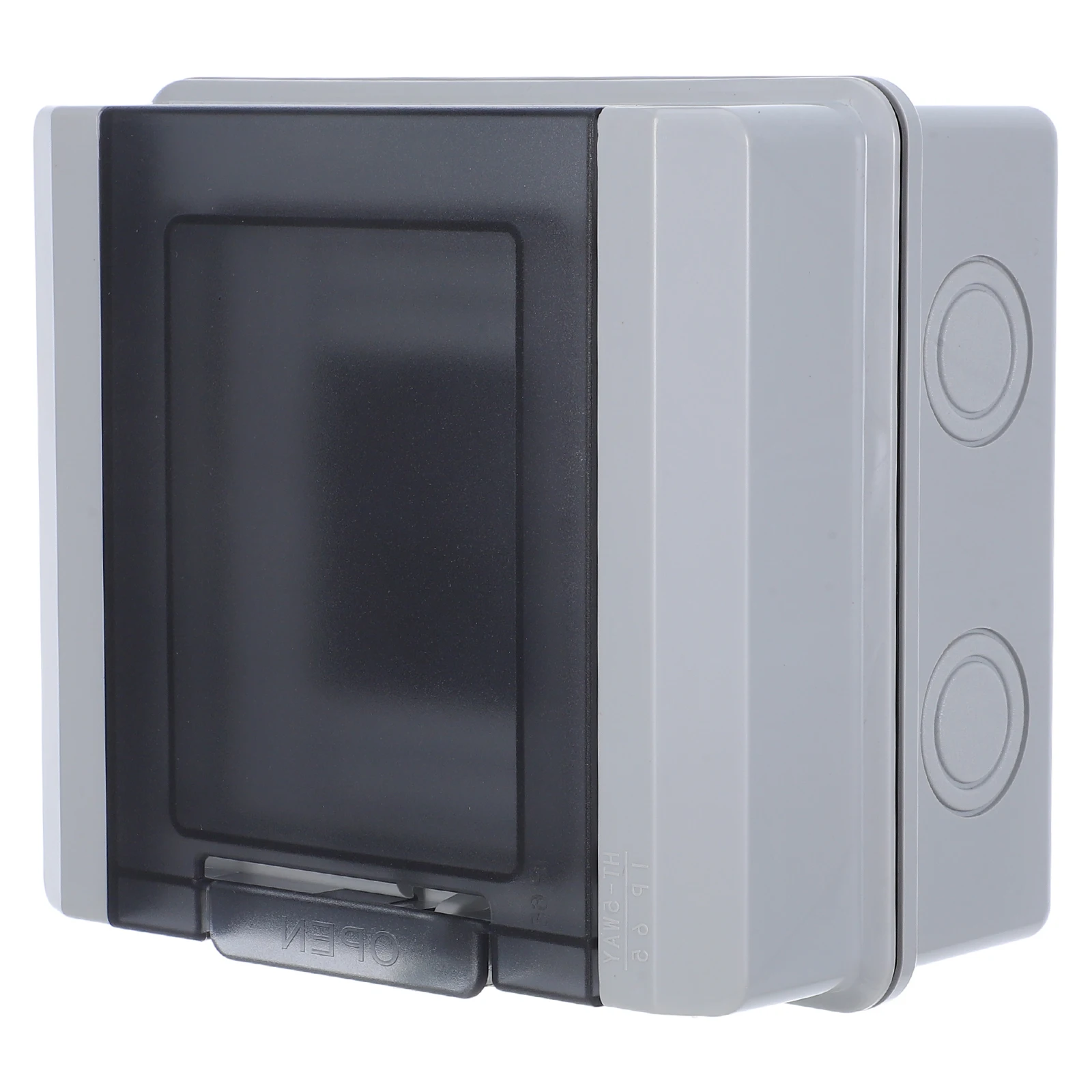 

Distribution Protection Box 5 Way IP65 Waterproof Grey PC Transparent Cover 35mm Rail Circuit Breaker Enclosure Outdoor