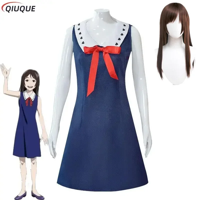 Orimoto Rica cosplay costume wig dress for women Halen party outfits Japanese anime cartoon role play clothing