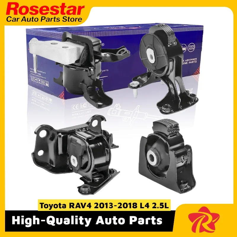 

4PCS Automatic Transmission & Engine Motor Mount for Toyota RAV4 2013-2018 L4 2.5L