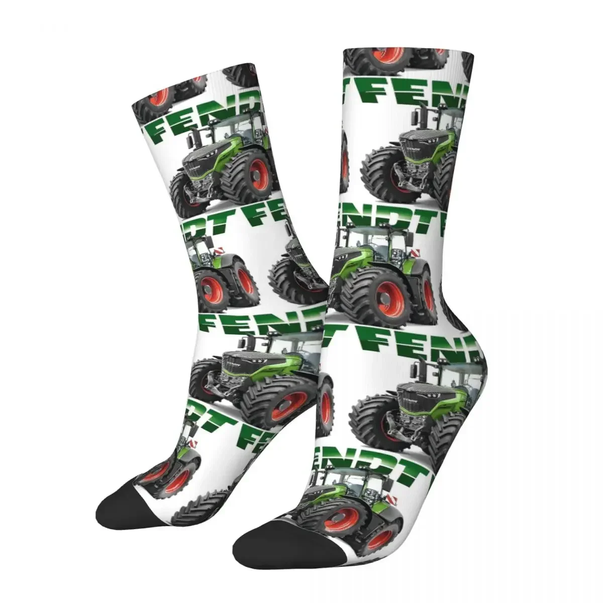 Fendt German Tractors Socks Harajuku High Quality Stockings All Season Long Socks Accessories for Unisex Gifts