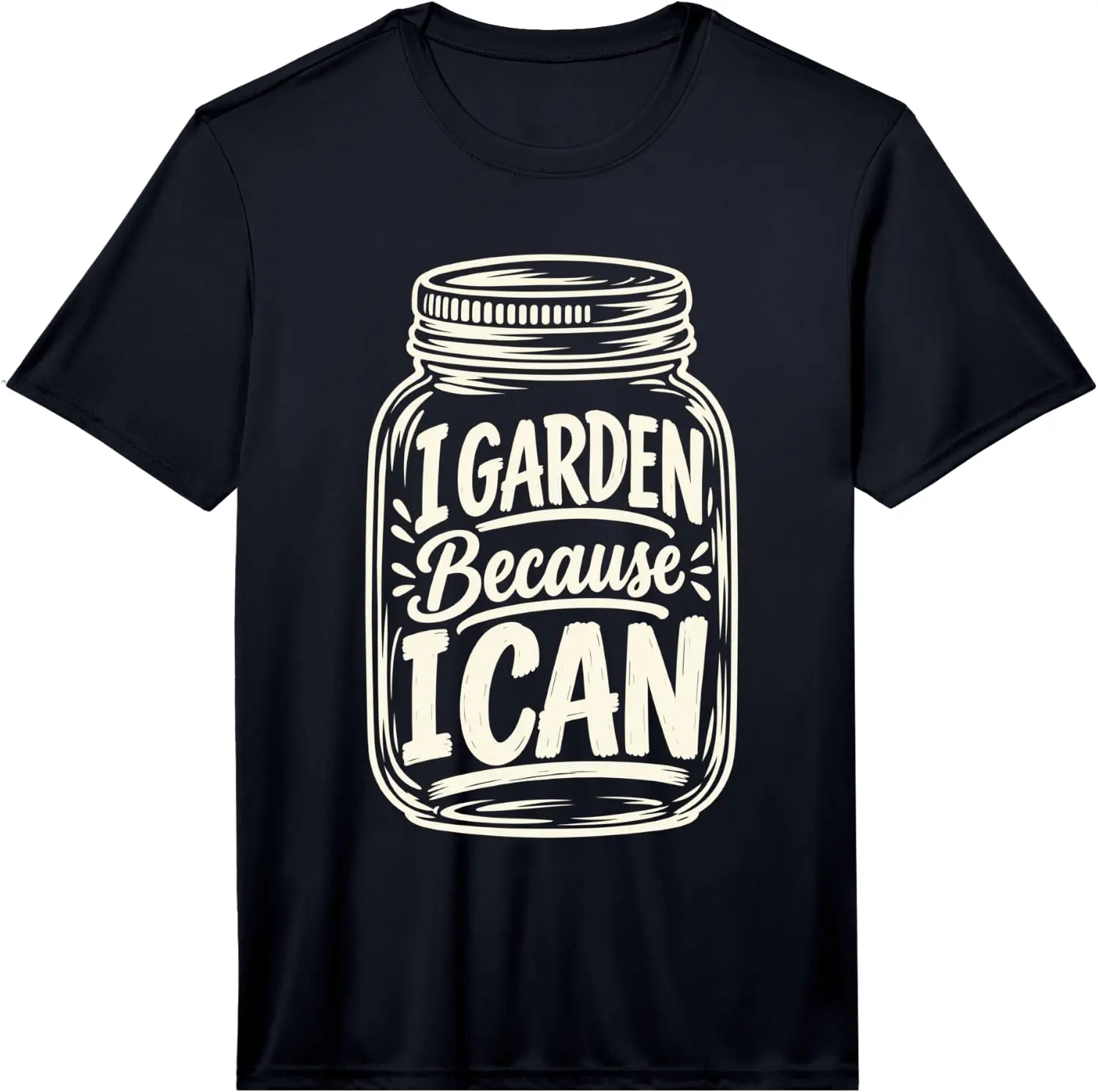 Men's I Garden Home Canning Season Gardener Performance T-Shirt Cute Halloween Pumpkin Short-Sleeve Tee: Fun, Breathable, Pure Cotton, Stylish—Perfect for Sports, Lounging, or Casual Wear.