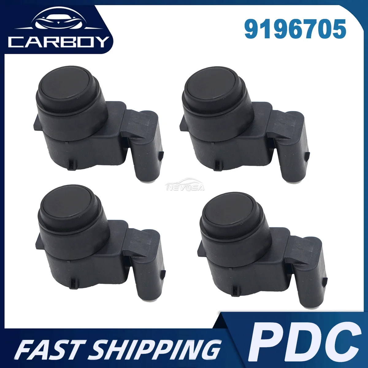 1/4PCS Black PDC Parking Sensor For BMW E81 E82 E88 E90 E91 E92 E93 E84 MINI Cooper R56 66209196705 66202180146