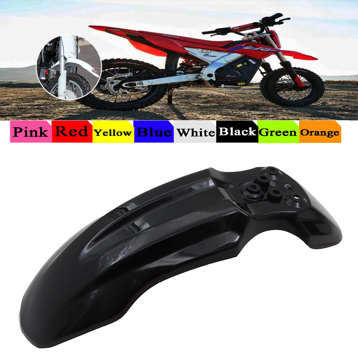 

Motocross Front Fender Wheel Mudguard Cover For Honda XR50 CRF50 CRF XR 50 50CC 2000-2022 Motorcycle Protection Accessories