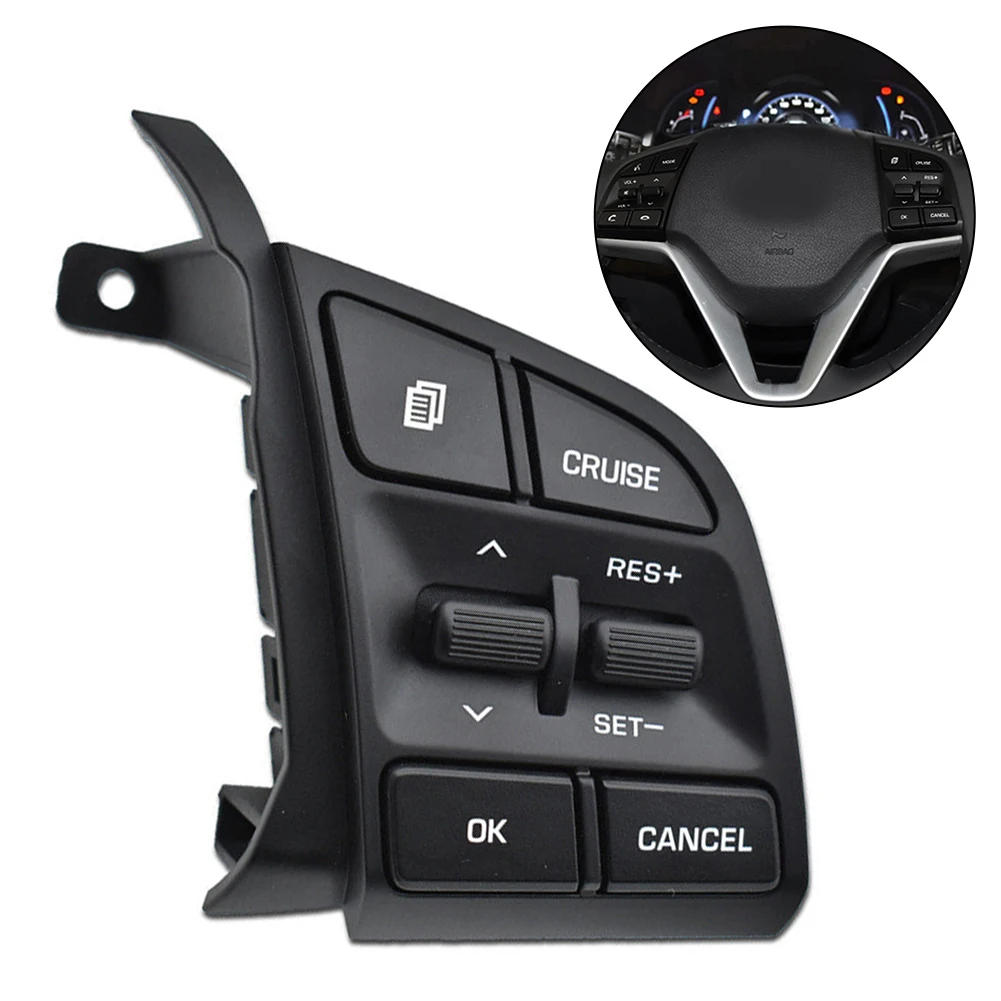 For Hyundai Tucson 2015-2019 96720-D3200-4X Right Side Steering Wheel Remote Control Switch Volume Adjust Button Switch