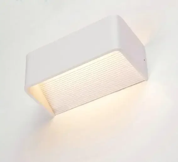 

6W Warm White LED Wall Lamp Bedroom Bedside Lamp LED Light Modern Minimalist Wall Light Surface Mount Wall Sconce AC85-265V