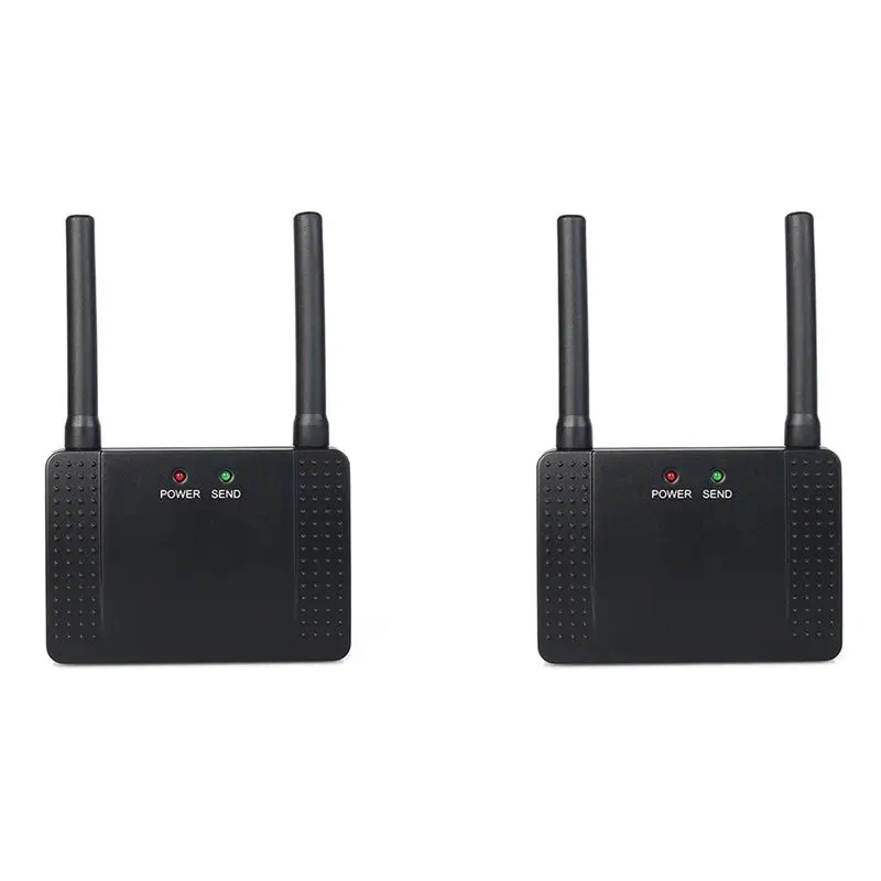 AA08-2X 500MW RF Wireless Repeater Signal Amplifier Learning Code Extender For T117 Call Button 433Mhz F4408A EU Plug