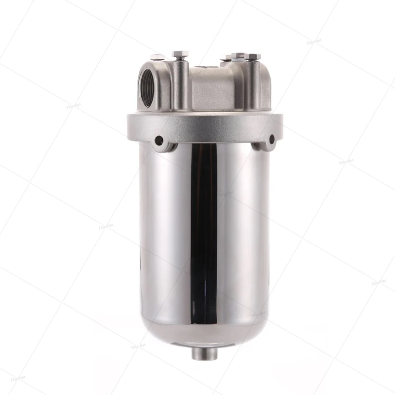 Stainless Steel Filter Housing for Filter Cartridge, Water Filter Housing for Whole House Water Purification of Stainless Steel