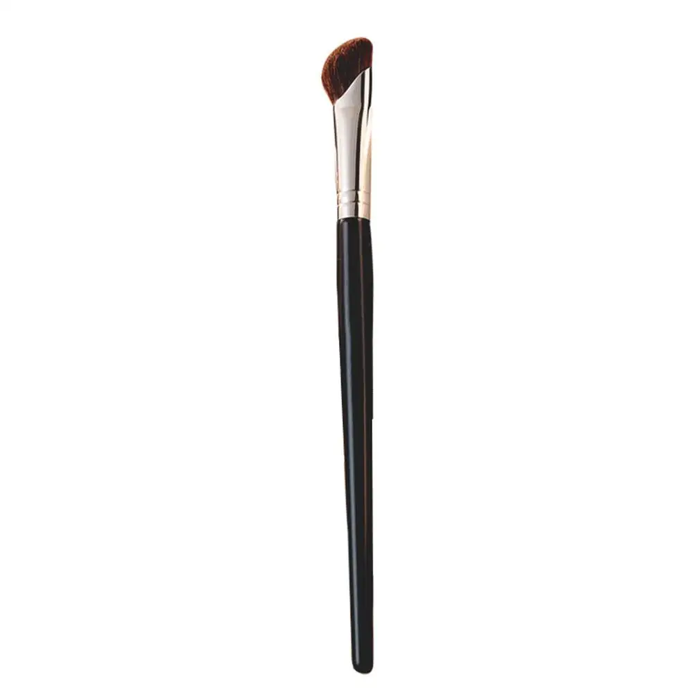 Horsehair Sickle Nose Shadow Brush Oblique Nose Trim Brush Shadow Side Shadow Brush Oblique Knife Highlight Makeup Concealer