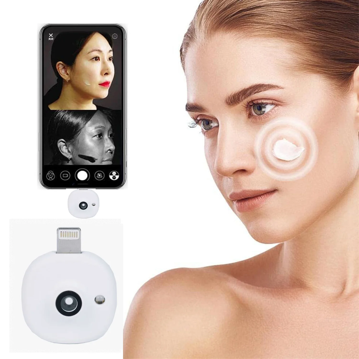 UV Camera Portable Sun Protection test For Facial Sun Protection And Makeup Removal Sun Protection Detection