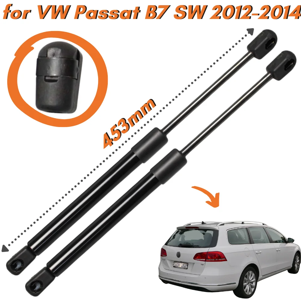 

Qty(2) Trunk Struts for Volkswagen Passat B7 Station Wagon 2012-2014 with Automatically Opening Tailgate Rear Lift Support Shock