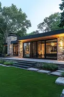 High-strength Windproof Aluminum Frame Glass Sliding Doors Space-Efficient Heat-insulation Sliding Glass Doors for Home Balcony